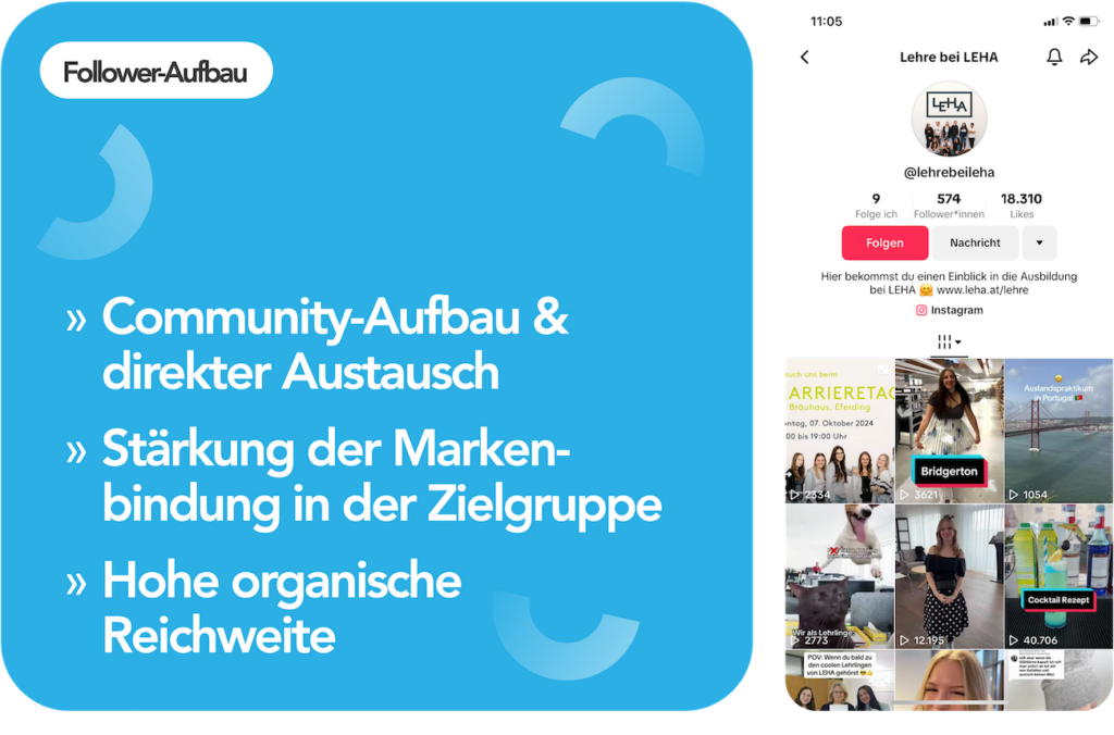 Vorteile von Follower-Aufbau auf TikTok