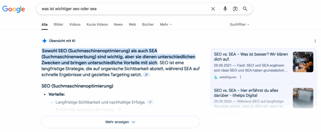 Google Search Generative Experience